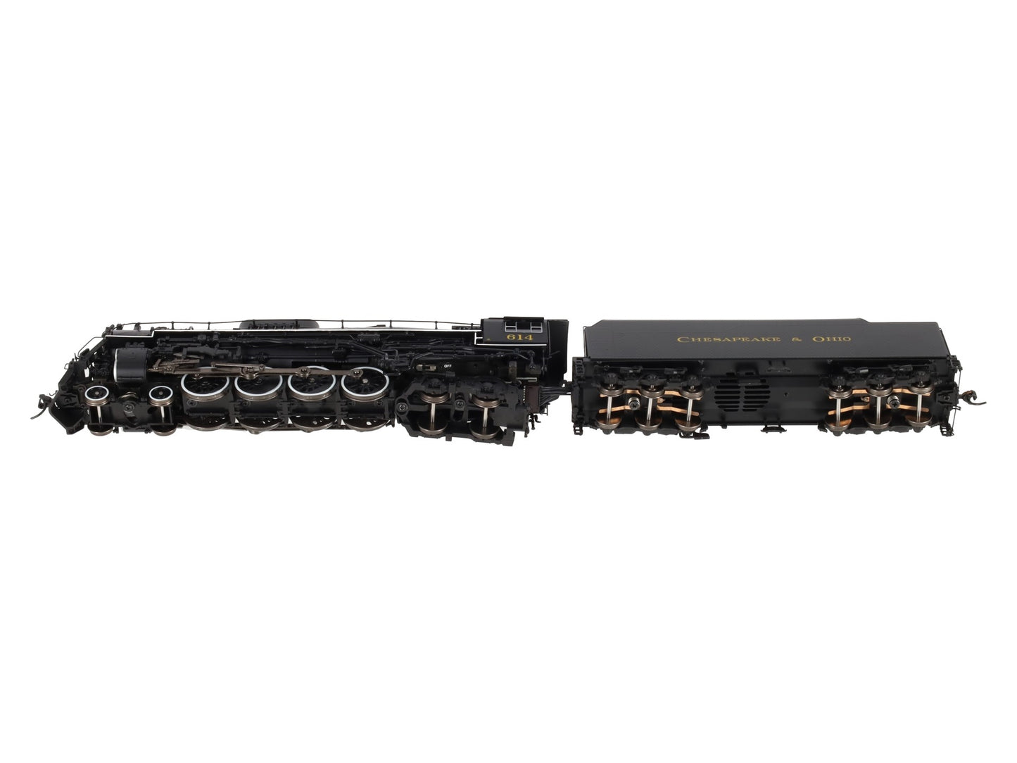 Broadway Limited 4906 HO C&O J3a 4-8-4 Steam Loco Paragon3 Sound/DC/DCC #614