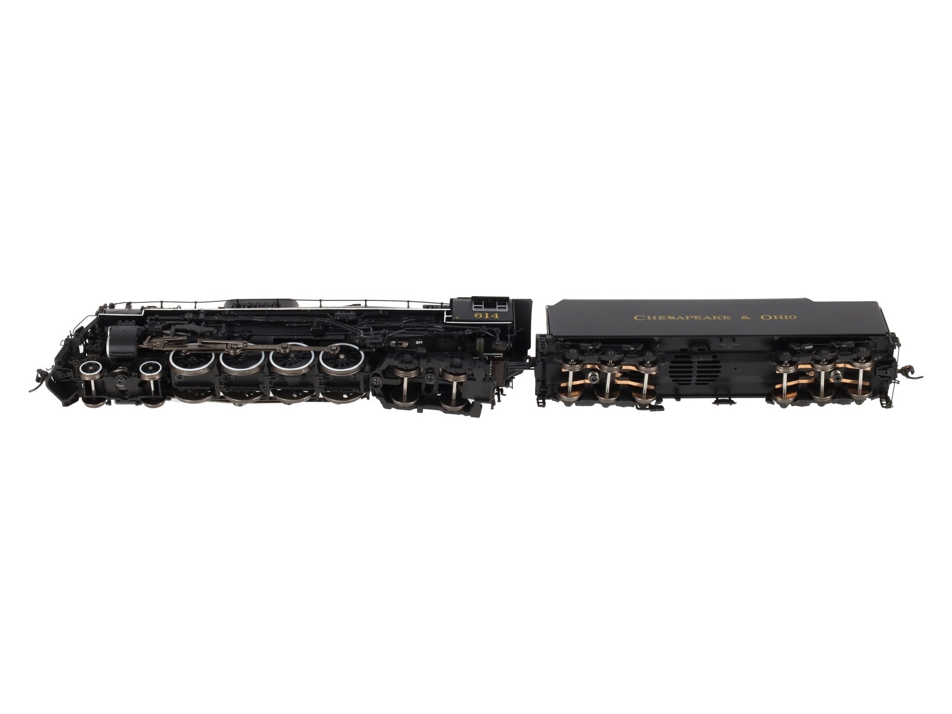 Broadway Limited 4906 HO C&O J3a 4-8-4 Steam Loco Paragon3 Sound/DC/DCC #614