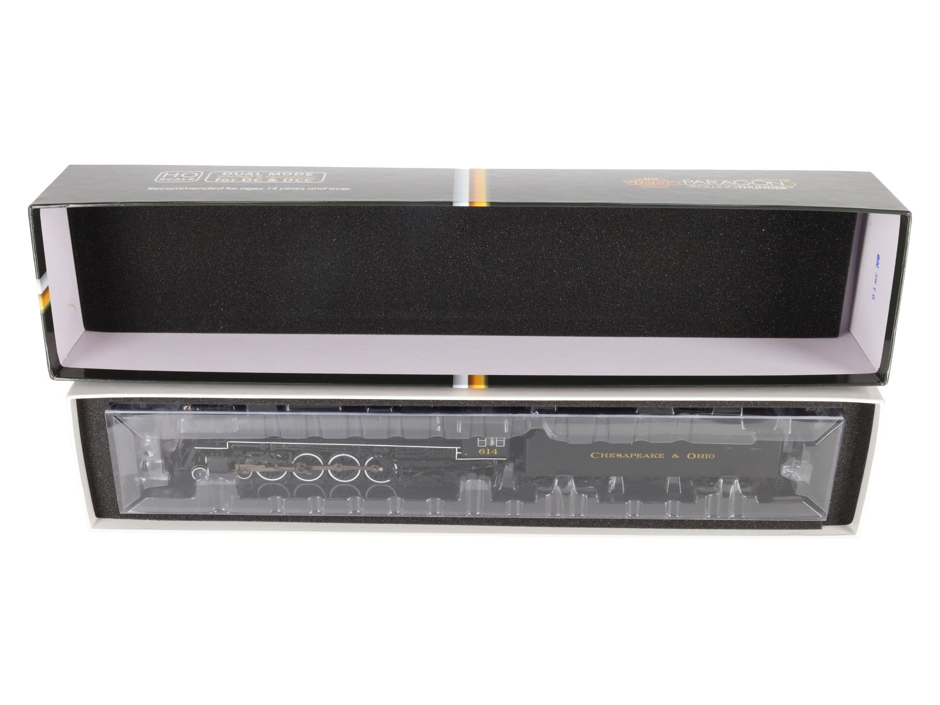 Broadway Limited 4906 HO C&O J3a 4-8-4 Steam Loco Paragon3 Sound/DC/DCC #614