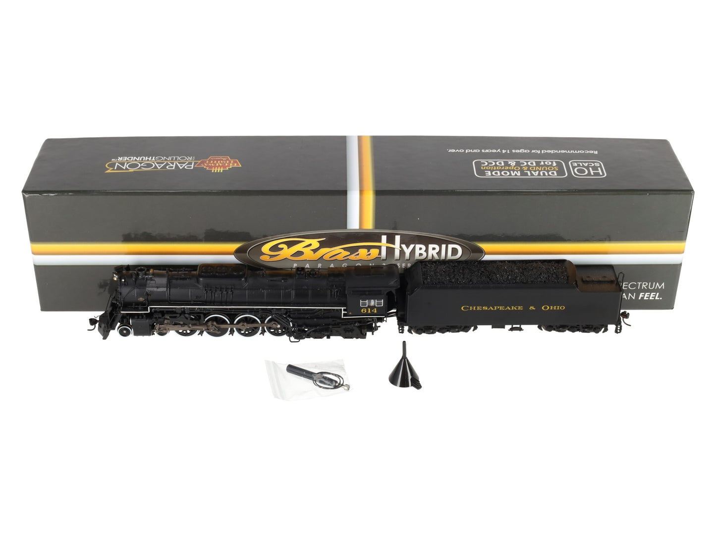 Broadway Limited 4906 HO C&O J3a 4-8-4 Steam Loco Paragon3 Sound/DC/DCC #614