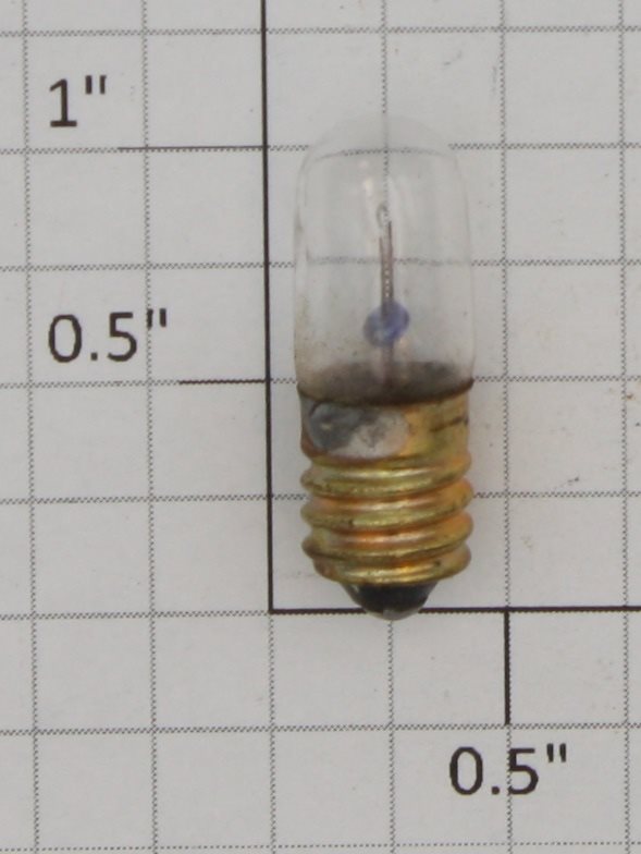 Lionel 46 6.3 Volt Miniature Screw Base Clear Tall Light Bulb