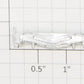 Lionel 6414-59 Chrome Automobile Front Bumper