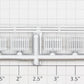 Roundhouse 34002 HO Freight Car Silver Painted Accessory Set