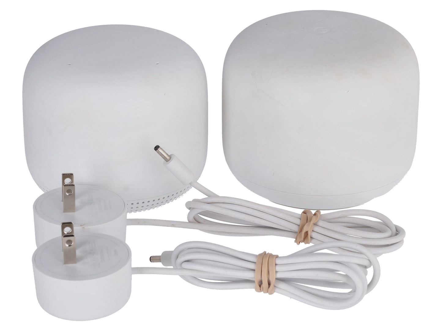 Google AC2200 Nest Wifi (2nd Gen) Router & Access Point Mesh Wifi 2-Pack - Snow EX