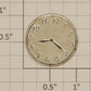 Noma 450-13 Noma Tinplate Station Clock