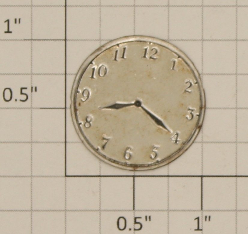 Noma 450-13 Noma Tinplate Station Clock