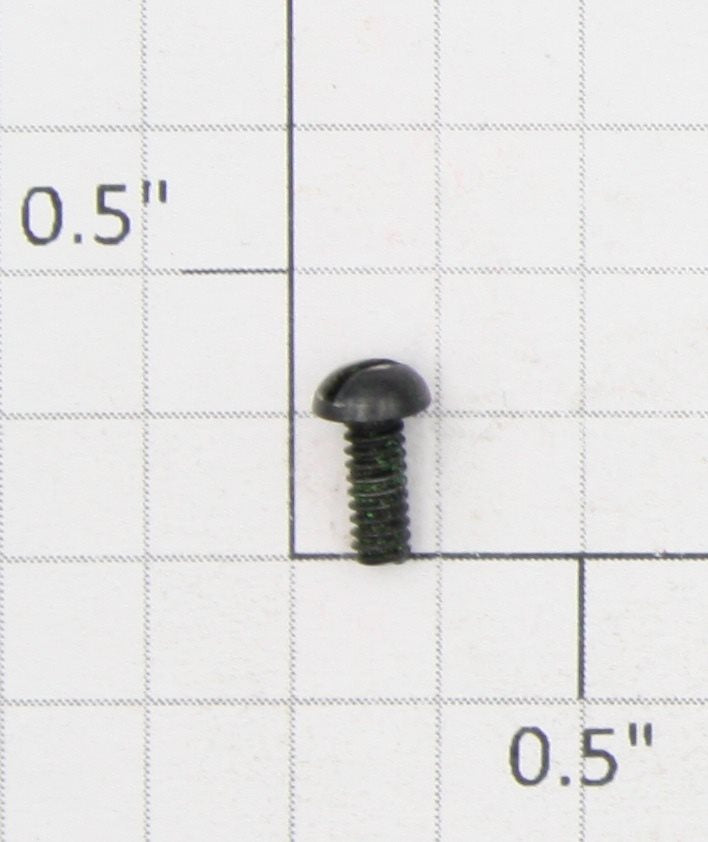 Lionel #4-40 x 9/32" Black Slotted Round Head Machine Screw