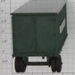 Lionel 3460-2 O Gauge Green "Lionel Trains" Trailer Van with "Fruehauf" Decals
