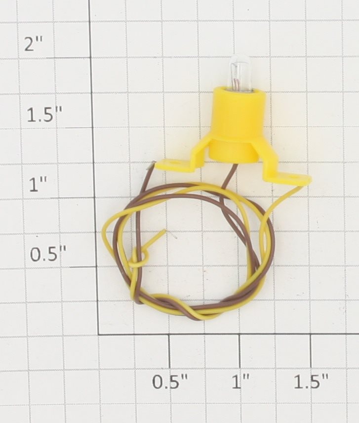 Model Power 491 14 Volt Mini Screw Base Clear with #461 Light Bulb (Bag of 2)