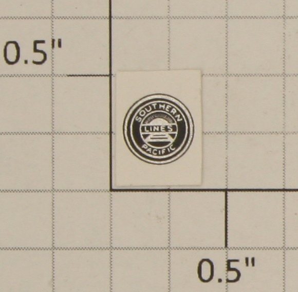 Acme HO-22 HO Scale "Southern Pacific Lines" Diesel Sticker Decal