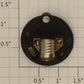 American Flyer XA9444-2 Atlantic Boiler Front w/ Lamp Socket w/o Brackets