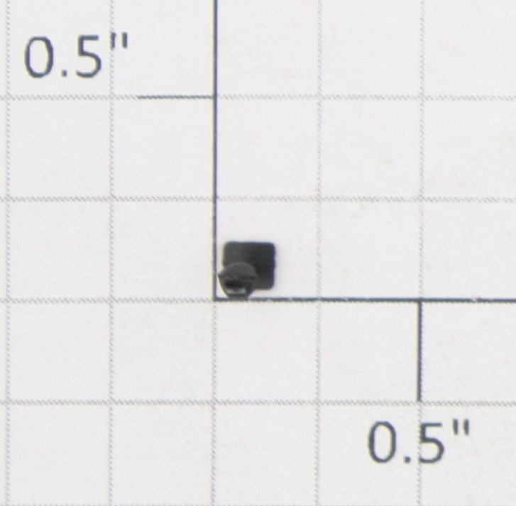 Roundhouse 70208 HO Black Plastic Step