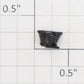 Roundhouse 70306 HO Plastic Rear Headlight Body