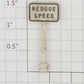 Lionel 309-24 Unpainted Reduce Speed Sign