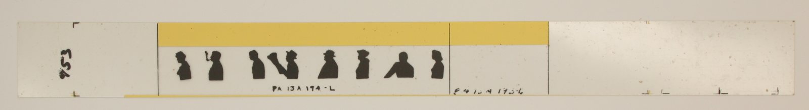 American Flyer PA-13A193-4L Left Clear Silhouette #953 Passenger Car