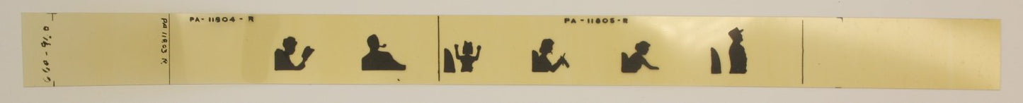 American Flyer PA-11803-R Right Yellow Tinted Silhouette #660, 960 Passenger Car