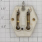 Lionel 8010-140 White Diesel Brush Plate Assembly