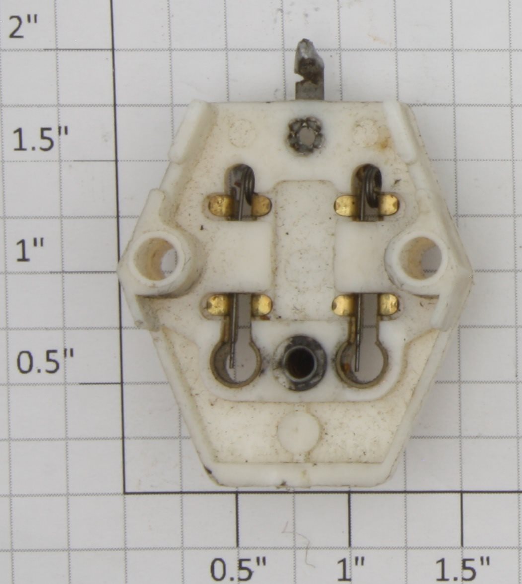 Lionel 8010-140 White Diesel Brush Plate Assembly