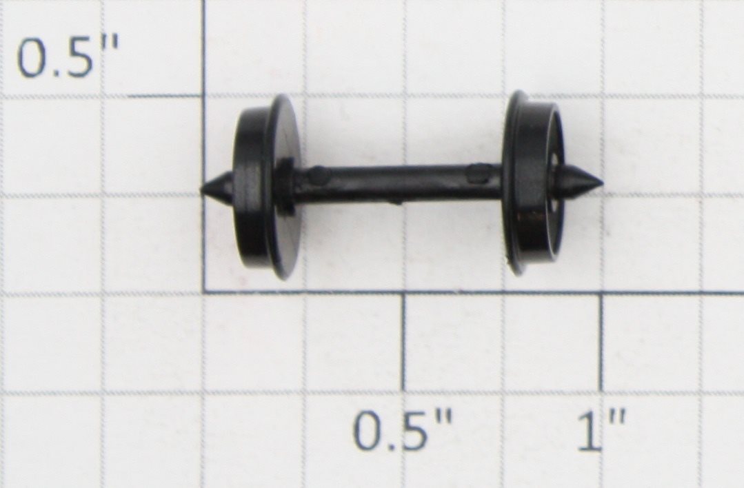 Roundhouse 29300 HO Black Passenger Wheel Set