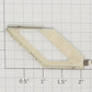 Lionel 3462P-9 Left Hand White Milk Platform Step Handrail