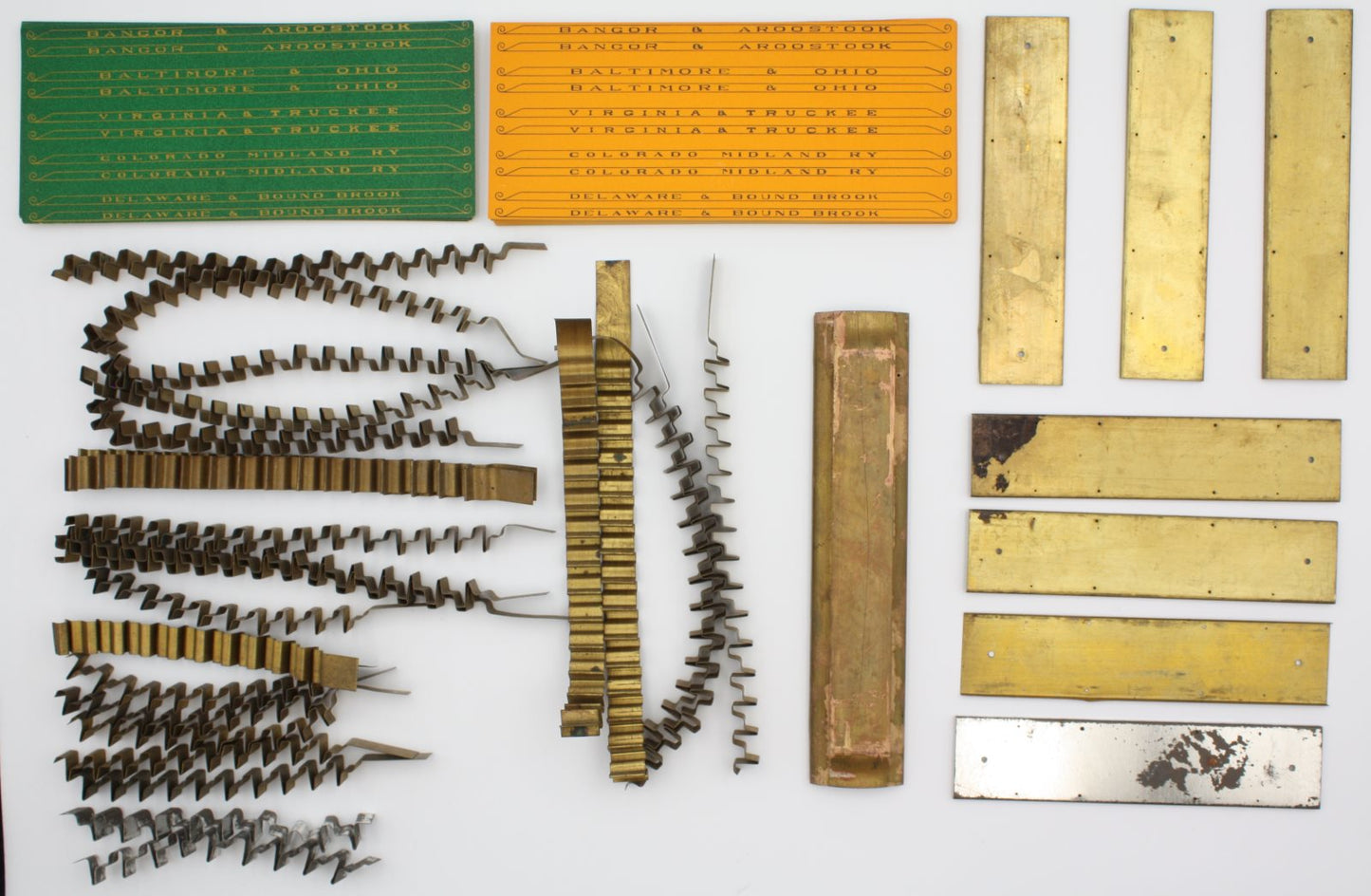 Acme 0918-16 HO Gauge Brass Passenger Car Parts Assortment