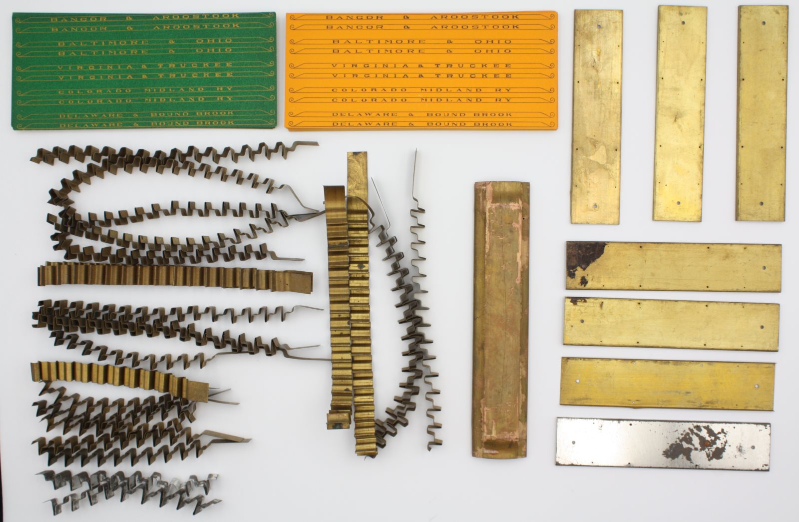 Acme 0918-16 HO Gauge Brass Passenger Car Parts Assortment