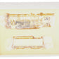 Hallmark Models HO BRASS MKT C-2-A 0-8-0 Steam Switcher & Tender - Unpainted VG/Box