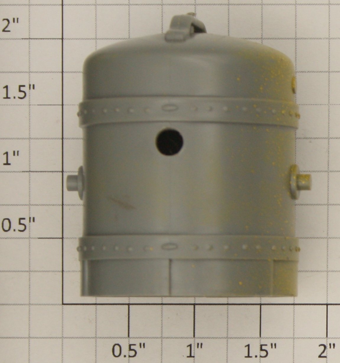 K-Line RA-599 Light Gray Searchlight Tower Housing - Painted