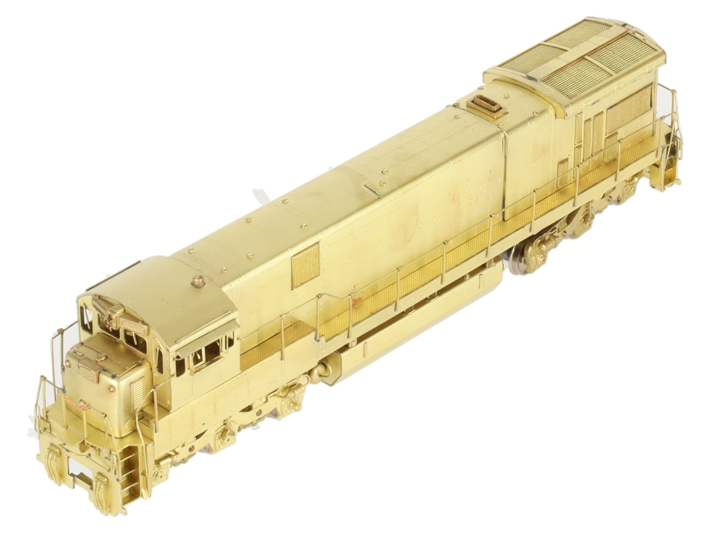 Overland 1806 HO BRASS GE C30-7 Diesel (Four Window Cab) - Unpainted LN/Box