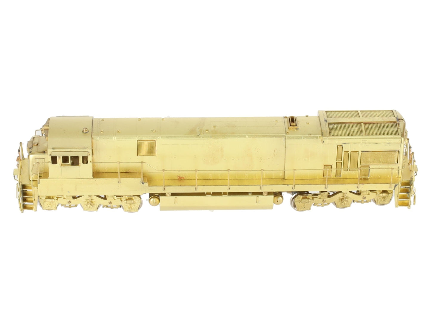 Overland 1806 HO BRASS GE C30-7 Diesel (Four Window Cab) - Unpainted LN/Box