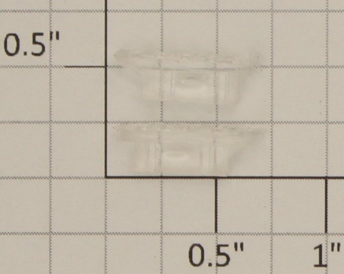 Lionel 8852-6/10 Clear Raised Number Marker Lens/Number Board Set (Pair of 2)