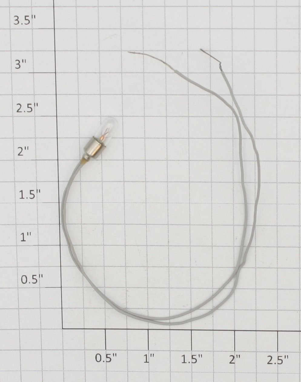 Acme 0613-10 Midget White Bulbs with Wire (Bag of 5)