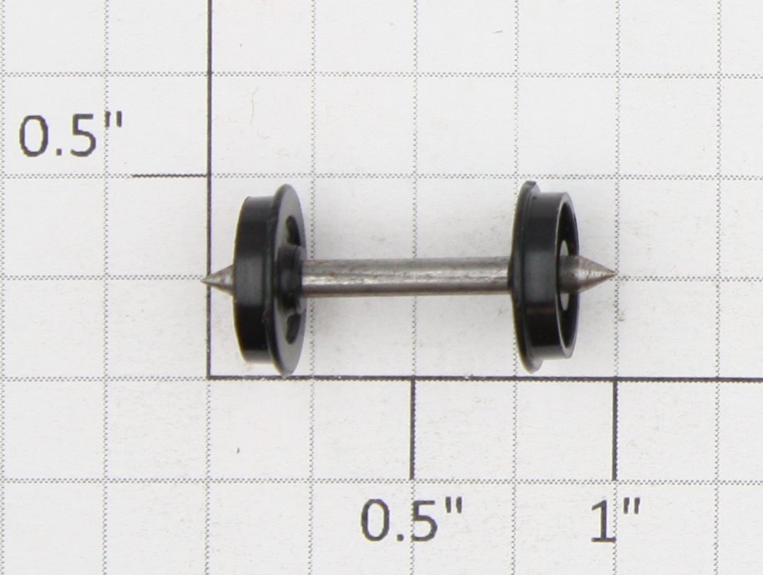 Roundhouse 29302 HO Black Passenger Wheel Set