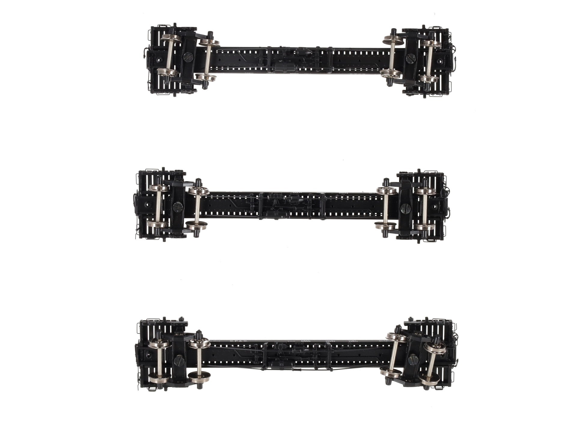 W&R Enterprises HO BRASS SP&S Truss Rod Log Car (Set of 3) -F/P LN/Box