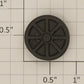 American Flyer PA9249-A Black Diecast Crane Car Crank Handle without Knob