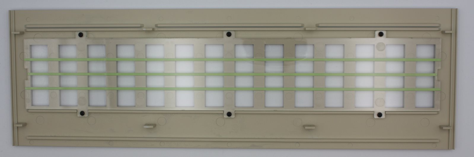 American Flyer 49839-11 Front Rear Wall with Glass