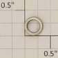 American Flyer PA7237A S Scale Nickel Metal Main Rod Spacer