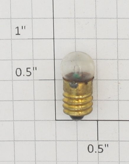 Acme 0606-5 3-8 Volt Mazda Screw Base Clear Bulb