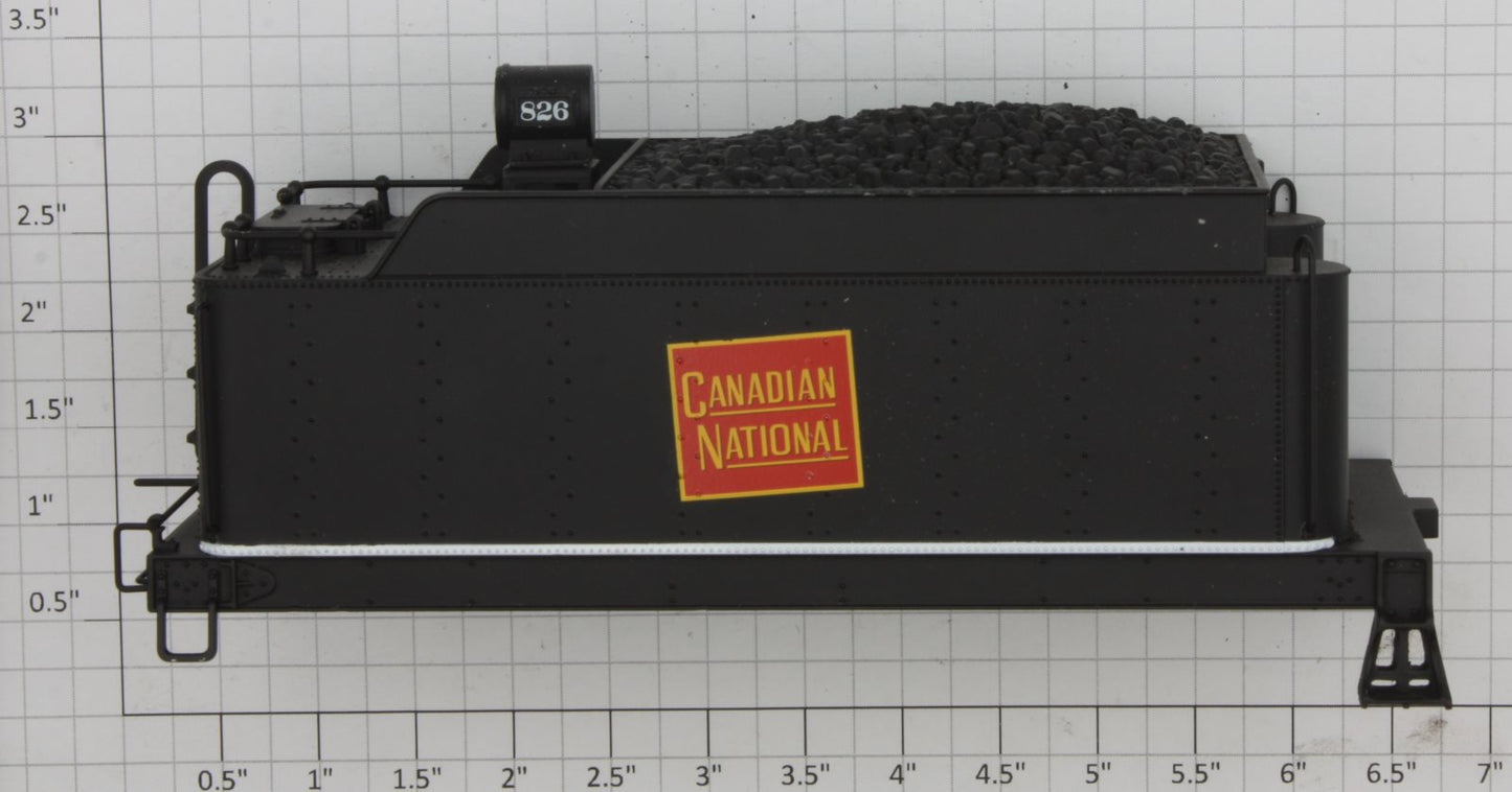 Lionel 38017-T07 Canadian National 2-6-0 Mogul Tender Shell #826