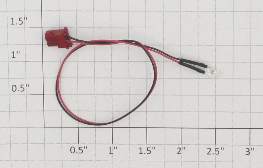 Lionel 0613-2 2-Pin Harness with White LED