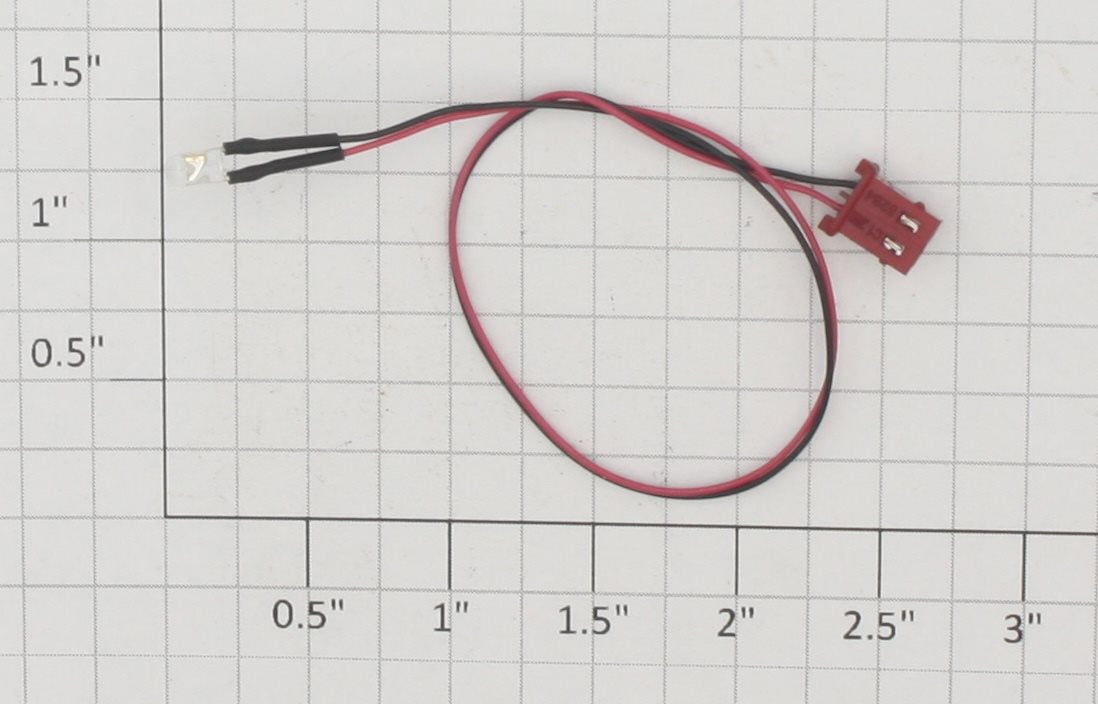 Lionel 0613-2 2-Pin Harness with White LED
