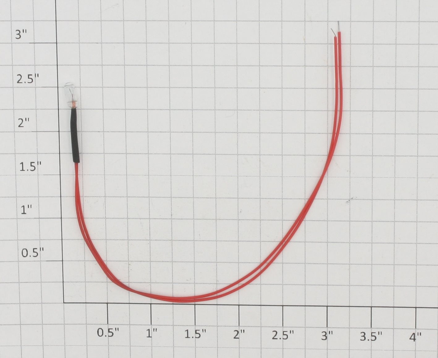 Acme 0613-13 12-18V Soft White Bulbs 3mm with Wire (Bag of 20)