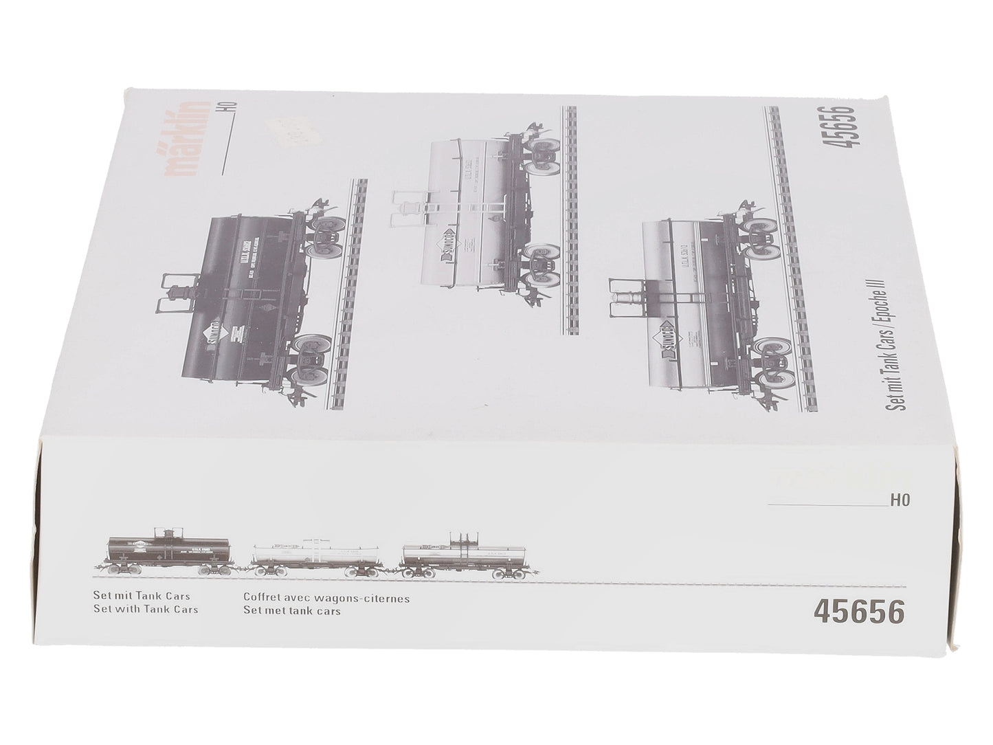 Marklin 45656 HO "Sunoco" 3-Tank Car Set