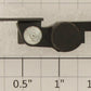 American Flyer XA11484 S Scale Link Coupler and Arm Assembly