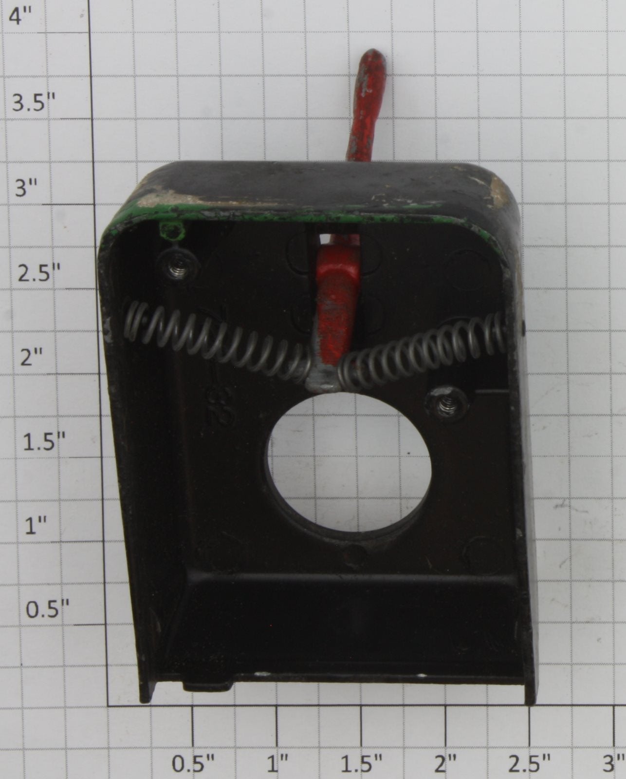 Lionel 721-44 Manual Metal Switch Cover Assembly