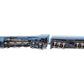 Rivarossi 1202 HO Santa Fe "Blue Goose" Steam Locomotive & Tender EX/Box