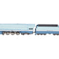 Rivarossi 1202 HO Santa Fe "Blue Goose" Steam Locomotive & Tender EX/Box