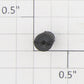 Roundhouse 76309 HO Black Plastic Barrel 7/16" x 1/4"