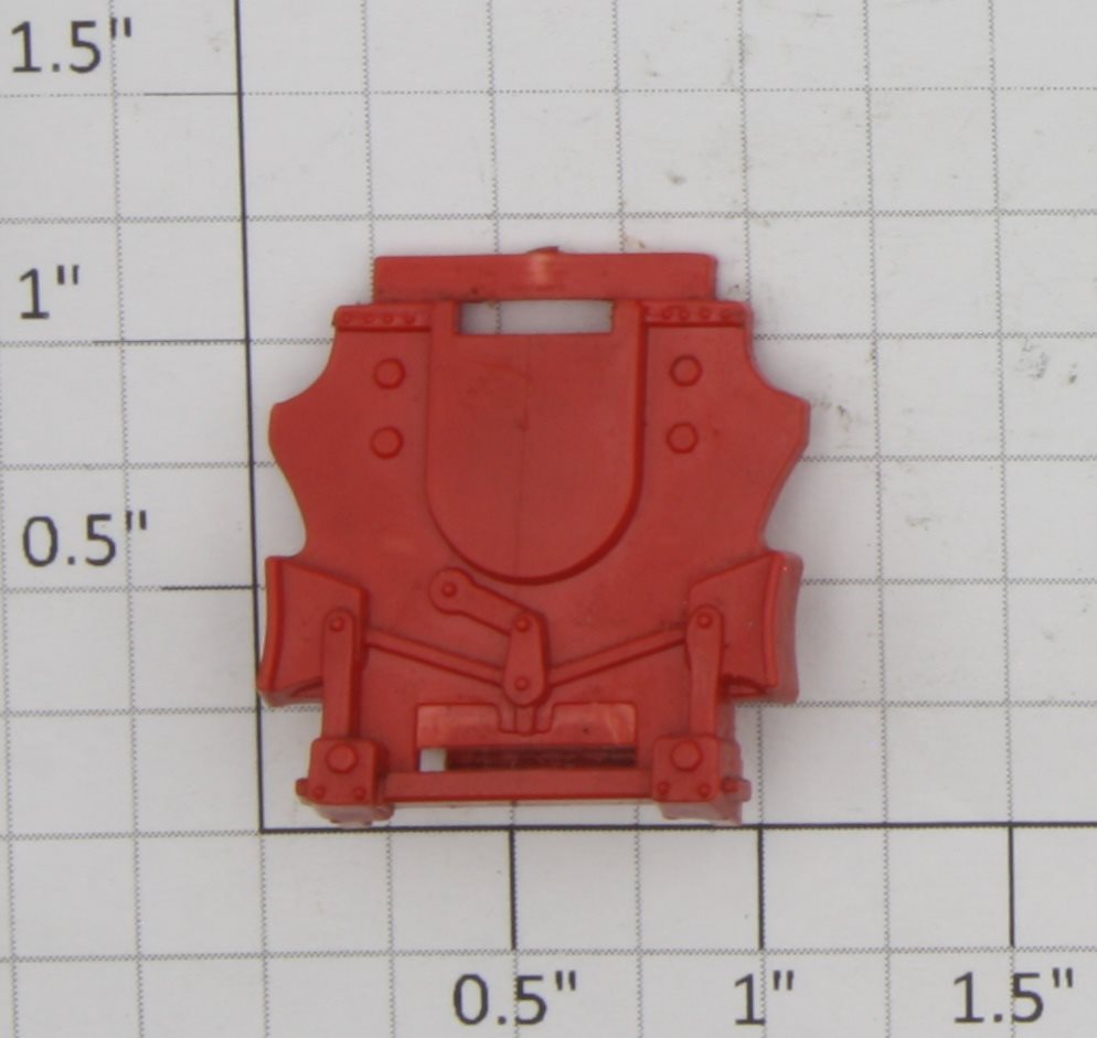 Lionel 55-6 Tie-Jector Red Ornamental Side Brake
