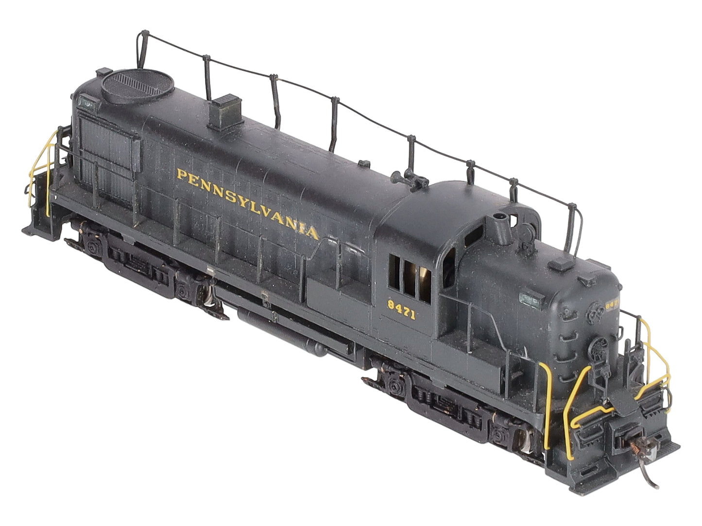 Alco HO Brass PRR RS-3 Diesel Locomotive- Painted EX/Box
